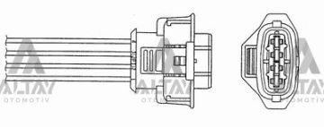 SENSÖR OKSİJEN ASTRA G / CORSA C / VECTRA C / MERIVA 02-07 Z14XE-Z16XE ARKA (OZA660-EE3)
