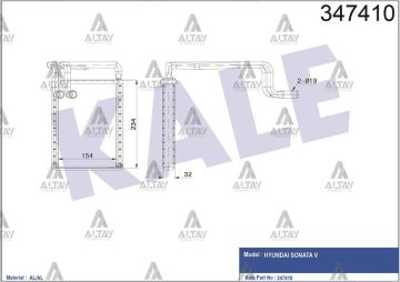 RADYATÖR KALORİFER SONATA 05-10