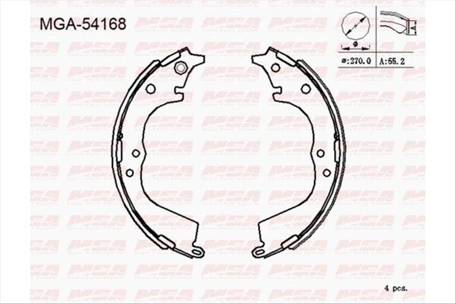 Kampana Balata (Toyota: Hılux 90>97 2Wd/Hıace 90>97 )