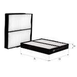 POLEN FILTRESI LANCER VIII OUTLANDER II P4007 CITROEN C CROSSER