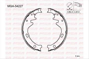 KAMPANA BALATA ( NISSAN: D21 2WD 90 - 97) K1162