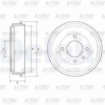 FREN DISKI CORSA F / 208 II  F12XHT-EB2FAMD-EB2ADTSM-EB2ADTS-EB2ADTD ARKA (SET)