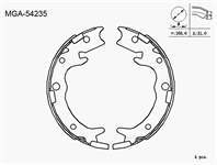 EL FREN BALATA ( HONDA: CRV ACCORD 02 - 06) BENZIN