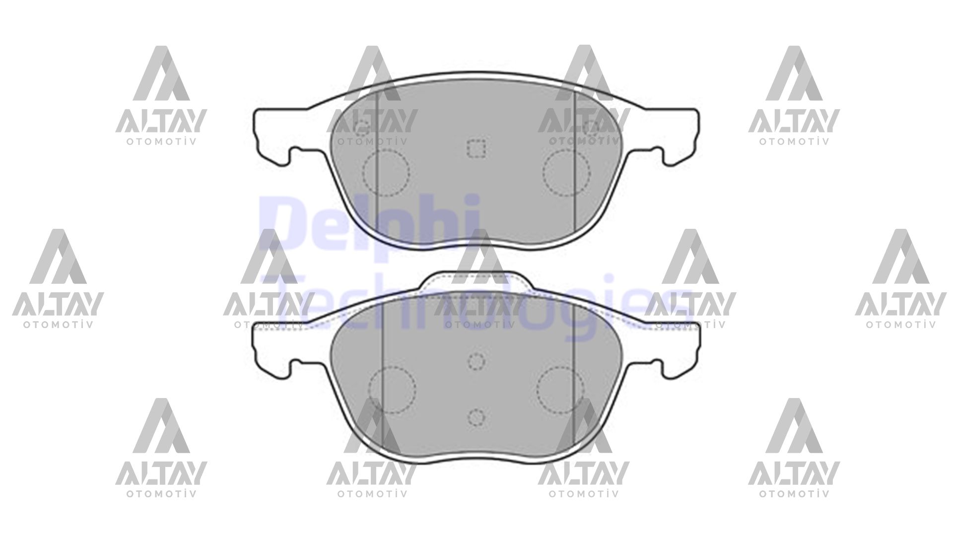 FREN BALATA MAZDA 3 03-08 / PRIMERA 03=> / C5 / C-MAX / FOCUS / VECTRA C / S-40 / C-70 ÖN