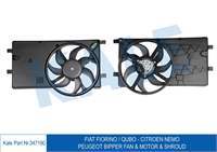 FAN MOTORU DAVLUMBAZLI (FIAT: NEMO- FIORINO 1.3JTD 75BG /PEUGEOT:  BIPPER 1.4HDI  1.3HDI  EURO5 (AC) 08=> )