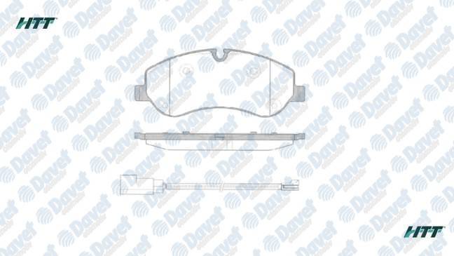 On Fren Balatası Tourneo Custom Transıt Custom V362 2,2Tdcı 12 /> (Arka Tek Teker) Fıslı