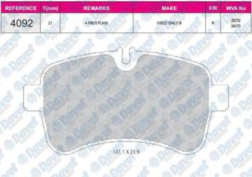 ARKA FREN BALATASI DAILY IV 06> DAILY V 11> TUM MODELLER 05 / 06>