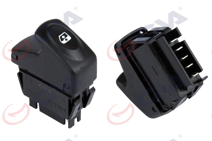 CAM AÇMA ANAHTARI SAĞ MEGANE I-CLIO II (98-05) (5 FİŞ-TEKLİ)