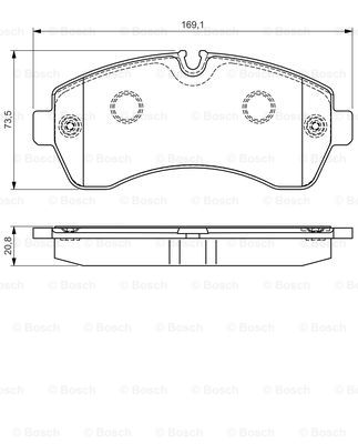 Fren Balatası Ön Fvr1777W (Balon Teker) Crafter-Sprinter Bm