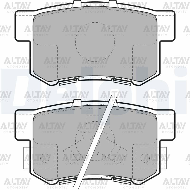 FREN BALATA CIVIC 06-16 SEDAN / ACCORD 99-03 / CRV 03=> / ROVER / SWIFT 06=> / SX4 DISK ARKA