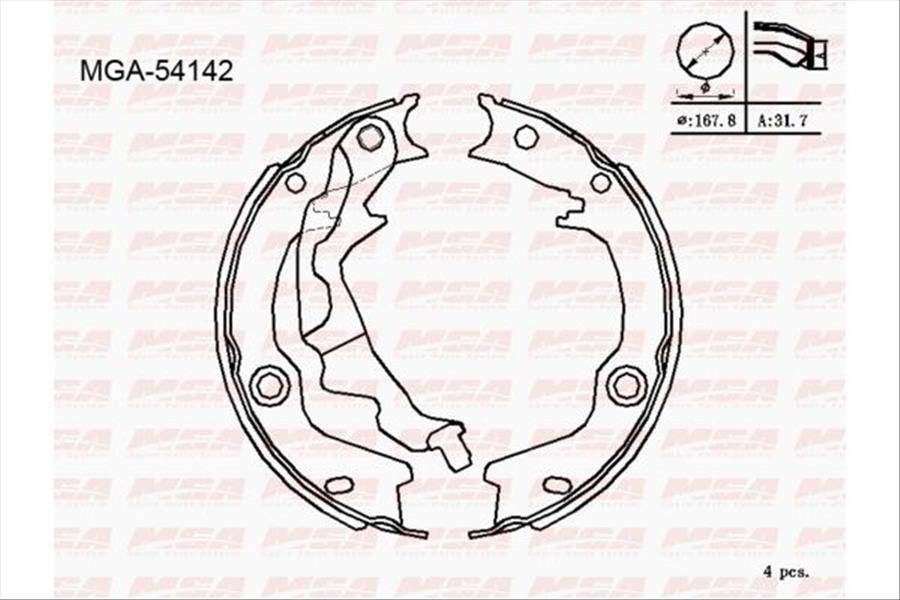 El Fren Balata ( Hyundaı: Accent Era 07 - 11)