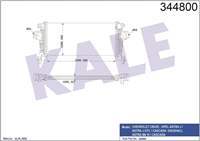 TURBO RADYATORU INTERCOOLER (OPEL: ASTRA J / CHEVROLET: CRUZE CASCADA  (J305) 1.3 CDTI-1.4-1.6 10=> ) MT