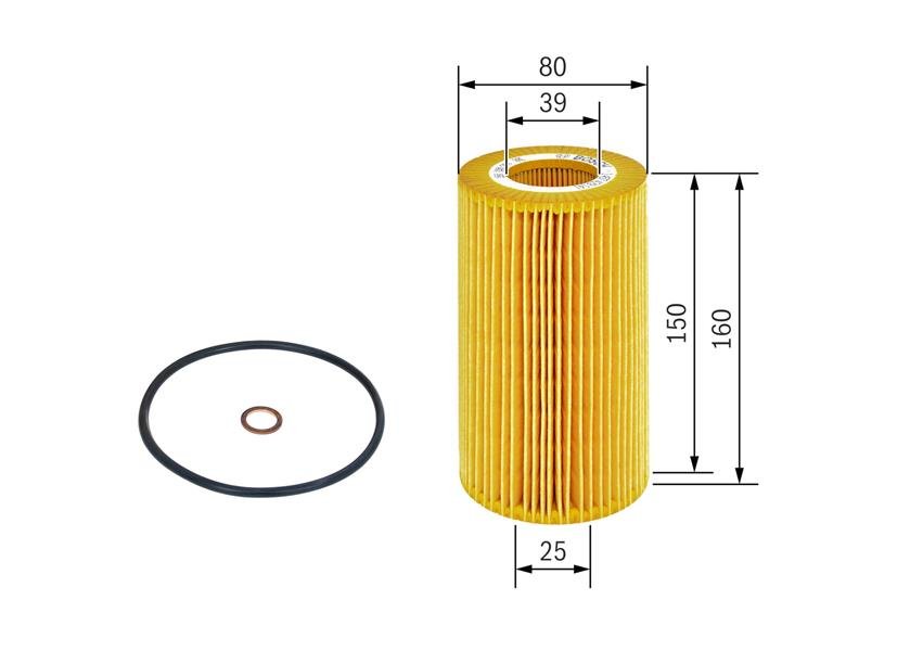 YAG FILTRESI BMW M62 E34 E38 E39 E53 RANGE ROVER 3 L322 4.4 02>05