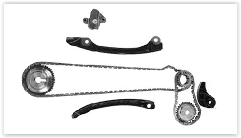 EKSANTRİK ZİNCİR KİTİ CLIO IV 1.2 TCİ MOTOR 09=>