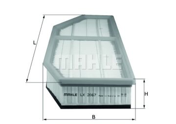 Hava Filtresi E1018L X3 E83 Lcı N47-M57-N57N