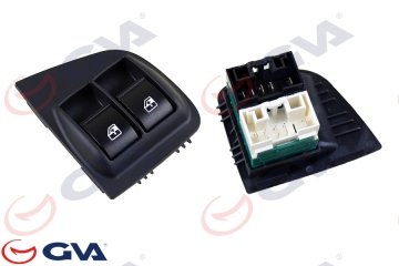 CAM AÇMA ANAHTARI FIAT DOBLO (05-) SOL (ÇİFTLİ-ÇERÇEVELİ)