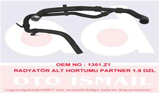 RADYATÖR ALT HORTUMU BERLINGO I 96-15