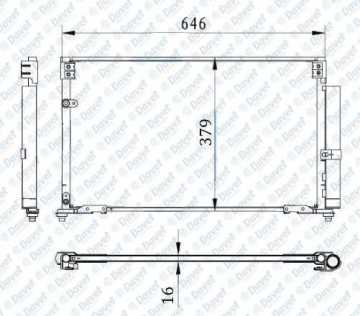 Klıma Radyatoru Honda Cıvıc 2015>