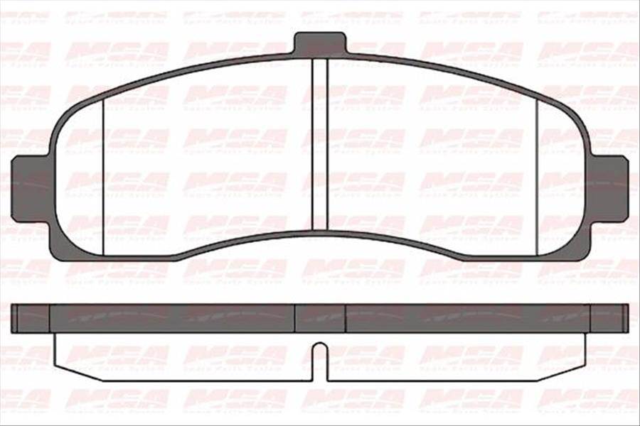 BALATA FREN ON-(NISSAN: MICRA-K11 92>02 )