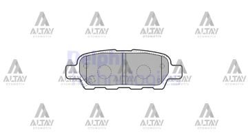 FREN BALATA QASHQAI 07=>11 / XTRAIL 00=> ARKA