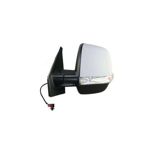 DIŞ DİKİZ AYNASI ELEKTRİKLİ SOL DOBLO CARGO (ÇİFT CAMLI) (DESENLİ) (SİNYALLİ)