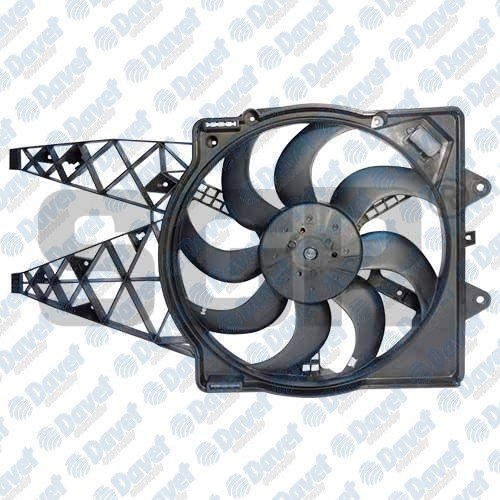 RADYATOR KLIMA FAN MOTORU DAVLUMBAZLI PUNTO / GRANDE PUNTO 1.3D MULTIJET KLIMALI
