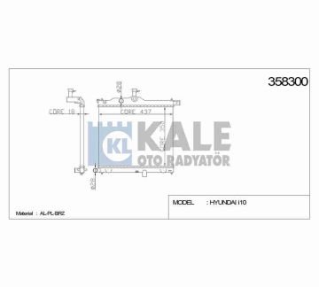 RADYATÖR SU I-10 08-13 M-T BRAZING