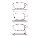 Balata Fren On- ( Opel : Corsa D 1.0 1.2 1.4 1.3D 75Hp )