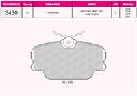Fren Balatası On 190 W201 86>93