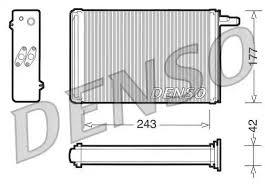 KALORİFER RADYATÖRÜ FIAT DUCATO 1.8 (82-88) 2.0 (86-90) 1.9TD (89-90)