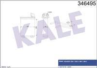 KALORİFER RADYATORU MEKANİK (PEUGEOT 205 I / 205 II / 309 I / 309 II)