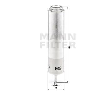 YAKIT FILTRESI BMW N47 N57 M57 E90 E92 E93