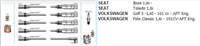 BUJI KABLOSU ( VW: POLO CLASSIC AFT MOTOR GOLF III 1.6 )
