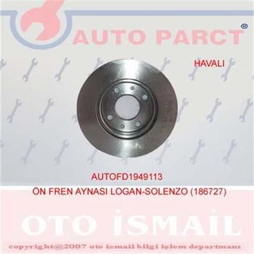 Ön Fren Aynası Logan 1.5 -Solenzo 1.4-1.9D (235X20X4Dlxhavalı)