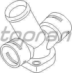 (755) TERMOSTAT YUVASI (FLANŞI) VW LT35 2.5 TDI 96=> T4 2.4-2.5 96=>