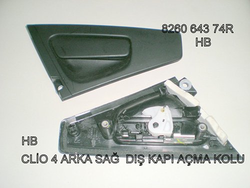 DIŞ KAPI AÇMA KOLU ARKA SAĞ CLIO IV HB