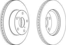 FREN DİSKİ ÖN (275X62X49X5) RAV 4