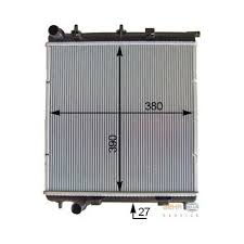 RADYATÖR P1007-C2-C3-C3 II DV4TD(1.4 HDI 8V) C3 II 1.6HDI C3 1.4HDI 16V 06>10 (415x380x26)