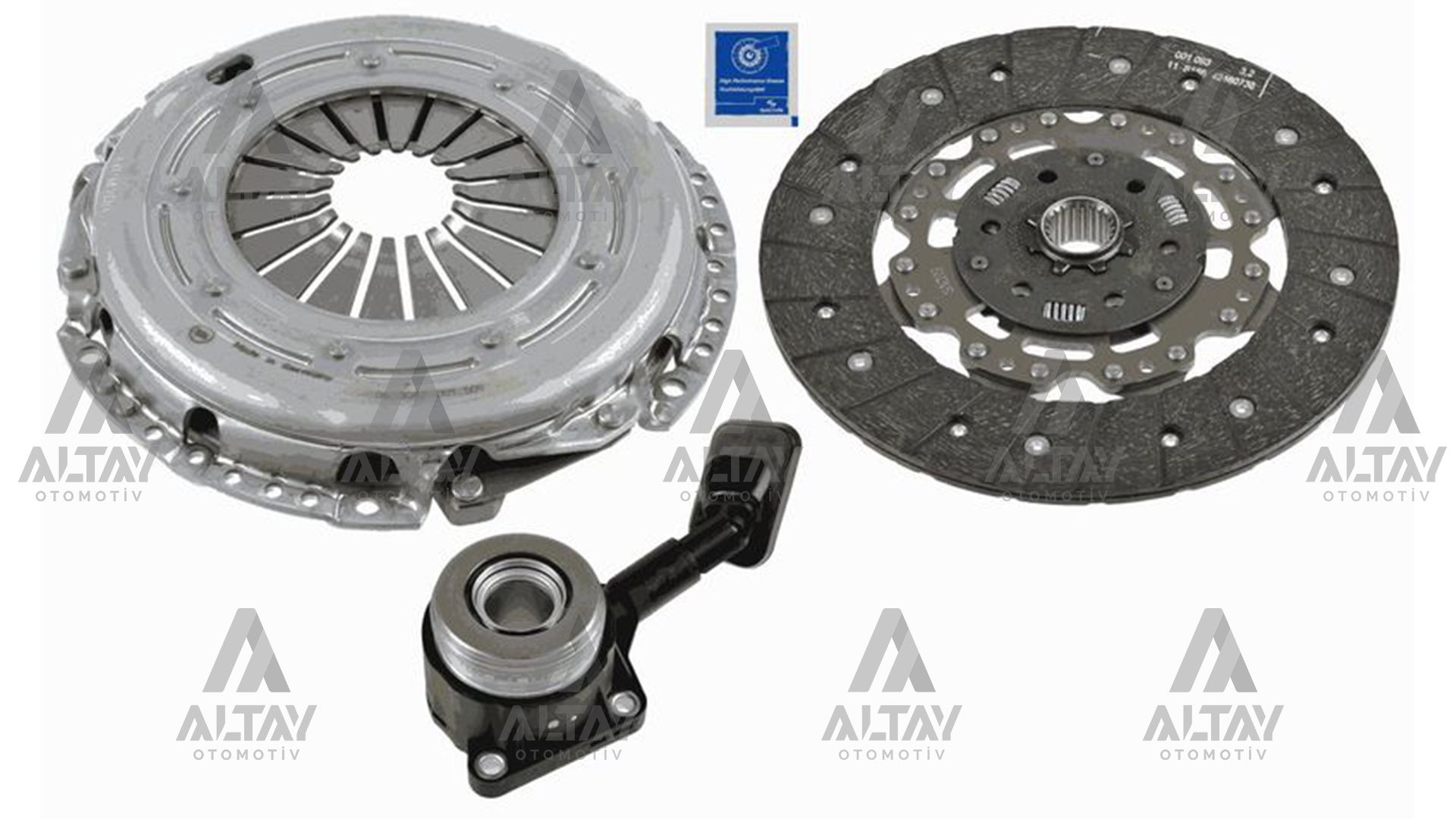 DEBRİYAJ SETİ MONDEO / SMAX / CONNECT / VOLVO S60-S80-V60-V70 42309  1,6 TDCİ SOHC 115 PS RULMANLI