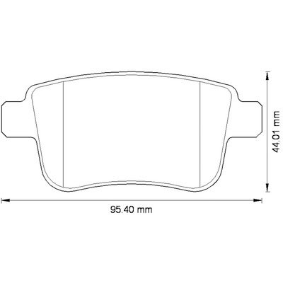 (440604876R) ARKA BALATA KNG III EXPRESS 1.5DCİ 05=>KNG III 1.6 16V 1.5DCİ 08=> MERCEDES CITAN 12=> 440606267R
