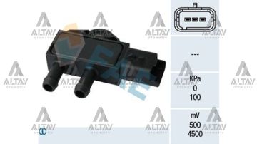 SENSÖR EGZOZ BASINÇ 308 II / 3008 / 208 / SCUDO / MINI / CROSSLAND X / GRANDLAND X 12=> B16DT- DV6FD 1.6 HDI- 2.0 H