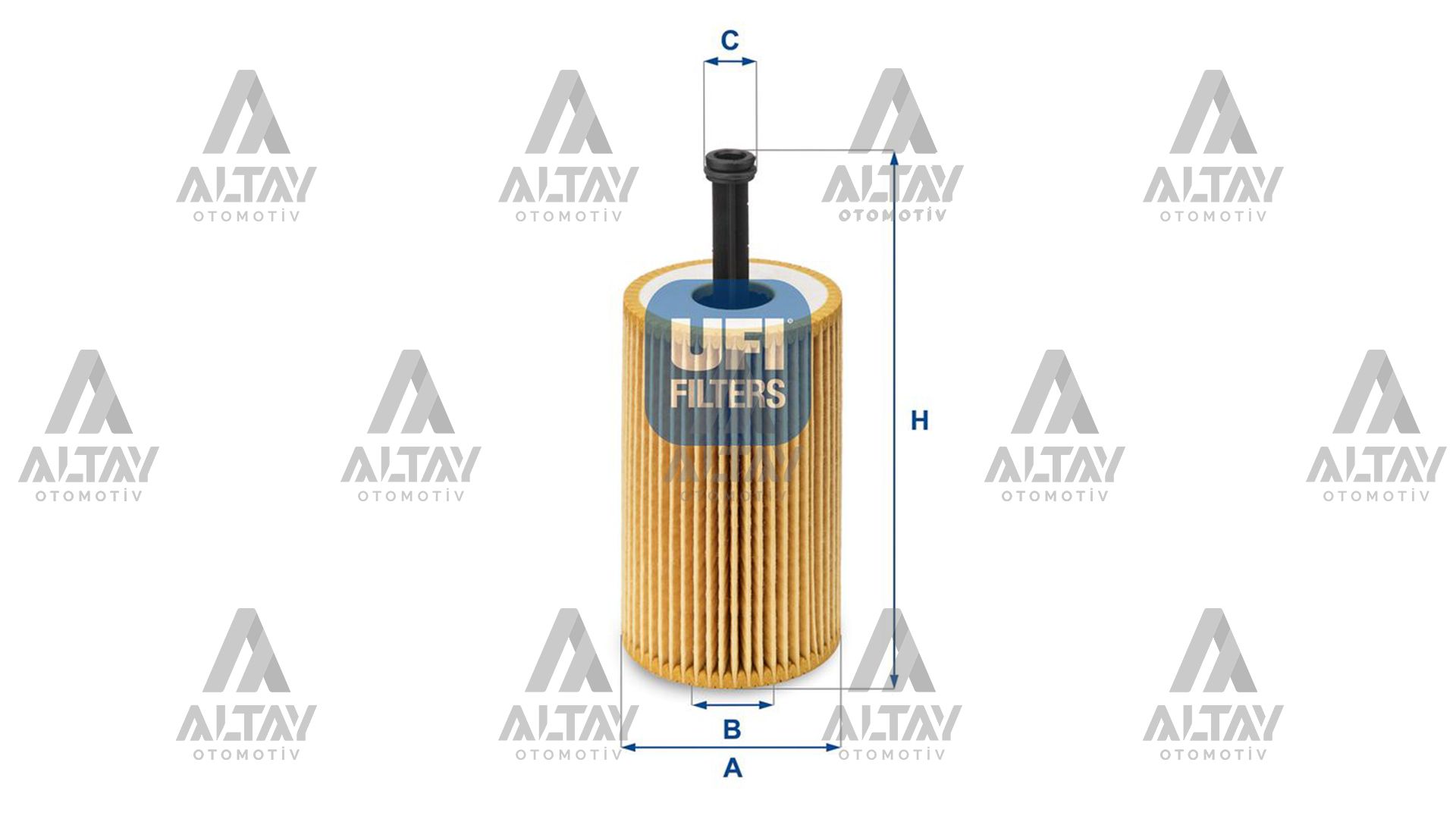 YAĞ FİLTRESİ 206 / 306 / 307 / C2 / C3 / XSARA 02 =>1.4İ-1.6İ 8V ELEMAN