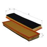 HAVA FILTRESI BMW E36 E34 E38