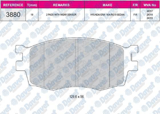 ON FREN BALATASI ACCENT ERA 2006 2012 KIA RIO 2006 2012 I20 2008>