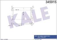 SU RADYATORU (FIAT: GRANDE PUNTO-PUNTO EVO 1.2/1.4 05=>  )