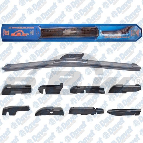 SILECEK SUPURGESI 380MM UNIVERSAL MUZ TIP MULTI-FIT 8 APARATLI