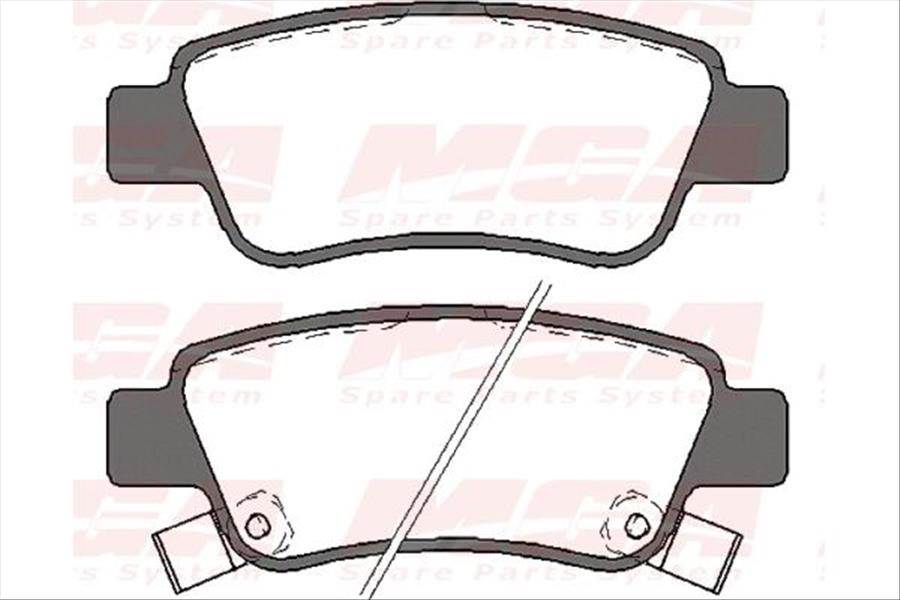 Balata Fren Arka-( Honda : Crv 2007>2012 / Crv 2012>2017 )