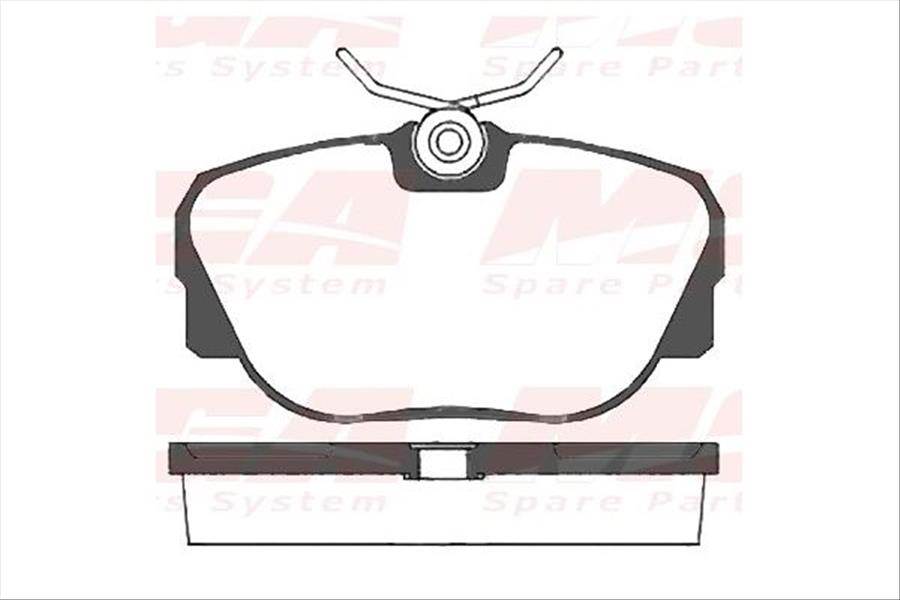 Fren Balatası On Gdb850 Wva 21010 (Bmw: E30 All Models)