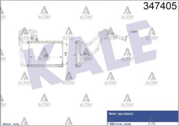 RADYATÖR KALORİFER CERATO 04-09