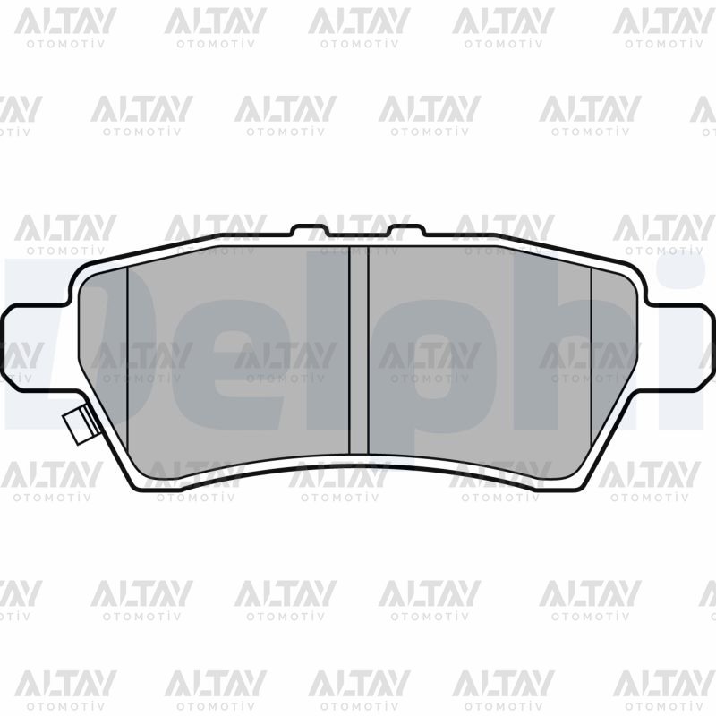 FREN BALATA NAVARA 05-15 / PATHFINDER 05=> (4X4) ARKA